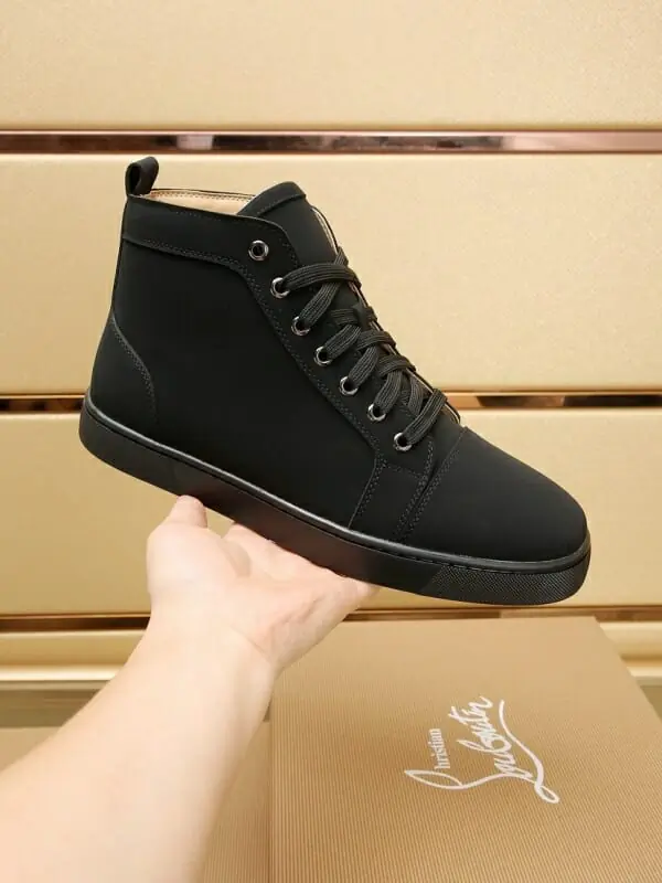 christian louboutin high top chaussures pour homme s_12207a12